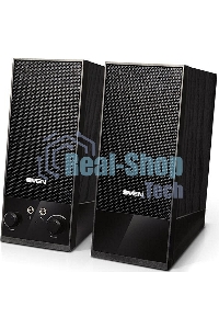 Акустическая система Sven SPS-604 2.0 черный 4Вт