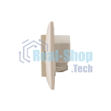 Терморегулятор сенсорный программируемый Rexant RX-421H, бежевый, совместим с Legrand серии Valena