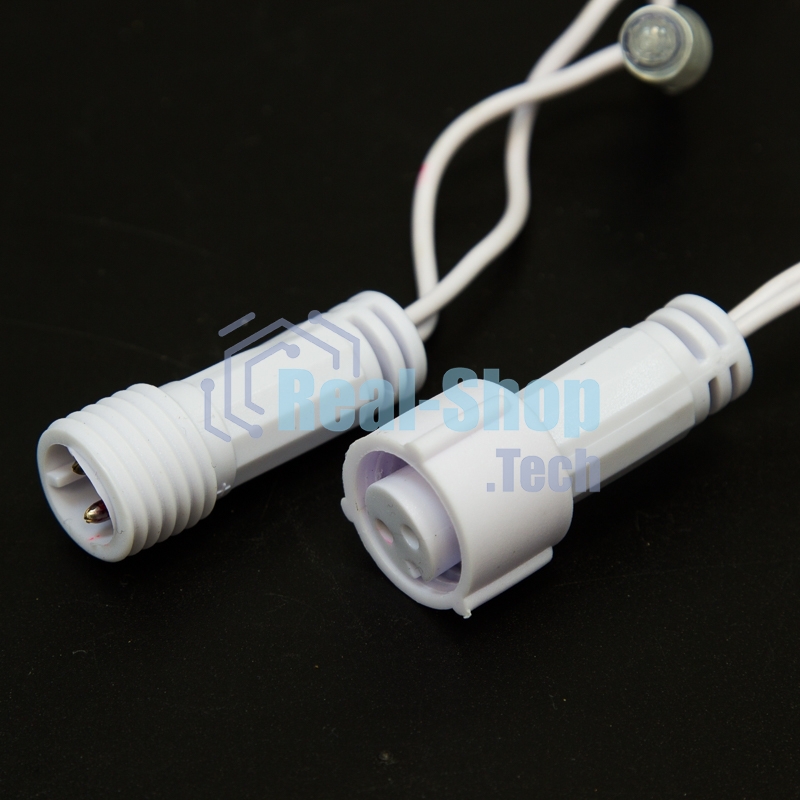 Гирлянда Neon-night Нить 10м, с эффектом мерцания, белый ПВХ, 230В, Теплый белый