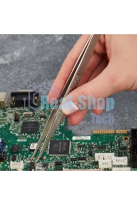 Пинцет прямой, узкий Rexant 140 мм Airy (блистер)