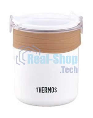 Термос Thermos JBS-360 0.36 л. бежевый/белый с чехлом (135223)