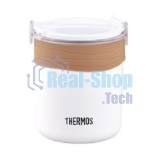 Термос Thermos JBS-360 0.36 л. бежевый/белый с чехлом (135223)