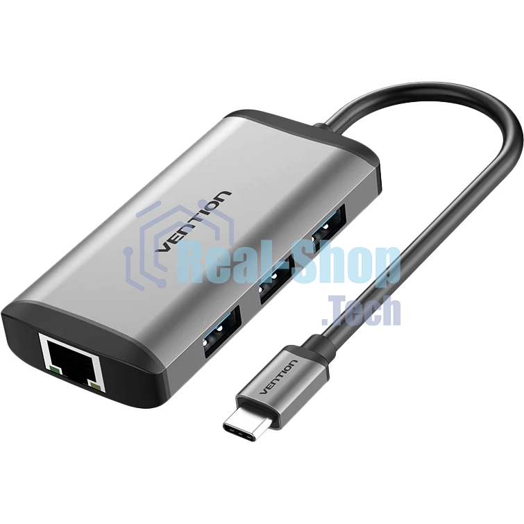 Мультифункциональный хаб Vention USB Type C 6 в 1 (CNCHB)
