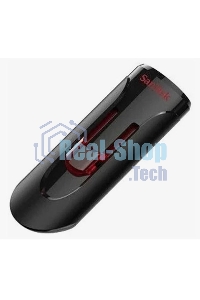 Флешка USB Sandisk CZ600 Cruzer Glide (SDCZ600-032G-G35), 32Gb, USB 3.0, R/W 100/20, черный