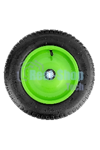 Колесо пневматическое Сибртех 3.25/3-8, длина оси 90мм,подшипник 16мм