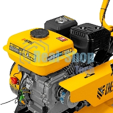 Мотоблок Denzel DPT-170S, 7 л.с., ремен.сцеп, фрез 3х4, ШОМ, передачи 2В/1Н