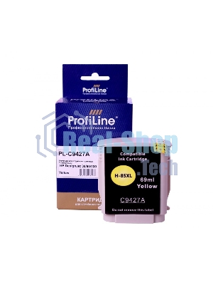 Картридж струйный ProfiLine PL-C9427A (№85) для принтеров HP DesignJet 30/90/130 с чернилами Yellow