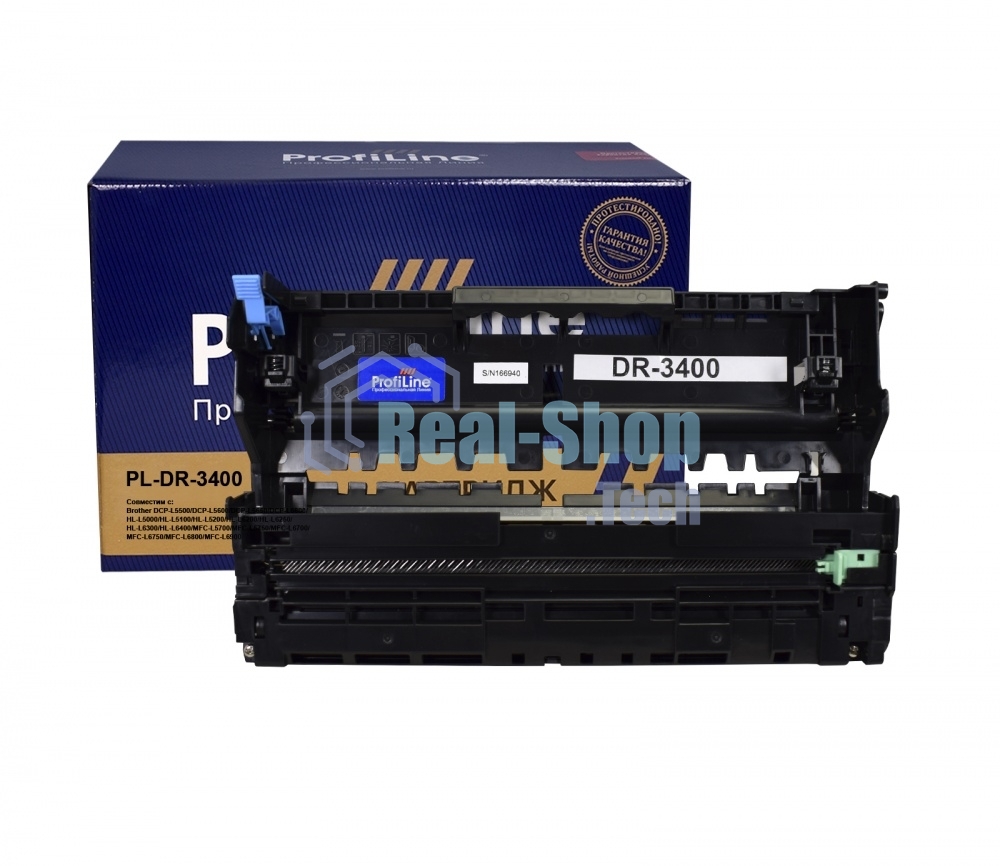 Фотобарабан Drum совместимый DR-3400 для Brother DCP-L5500/5600/5650/HL-L5000/5100 30000к PL