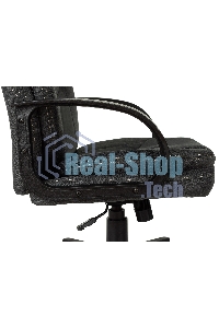 Кресло руководителя Бюрократ CH-868LT Bahama серый, крестовина пластик