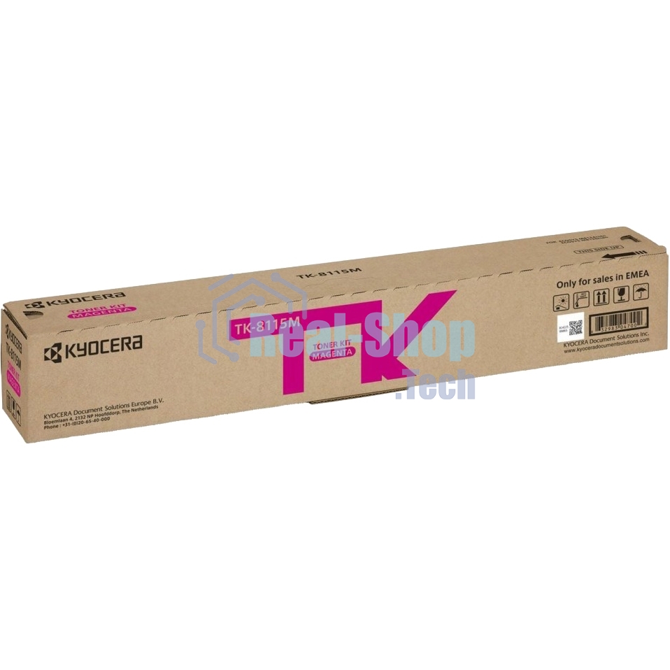 Картридж лазерный Kyocera TK-8115M (1T02P3BNL0) пурпурный для M8124cidn/M8130cidn 6000 стр.