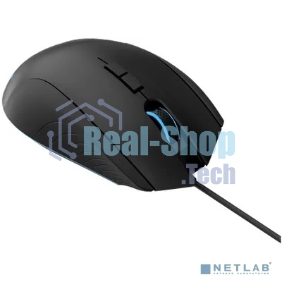 Мышь проводная Acer OMW123 черный, 6400 dpi, USB, кнопки - 8