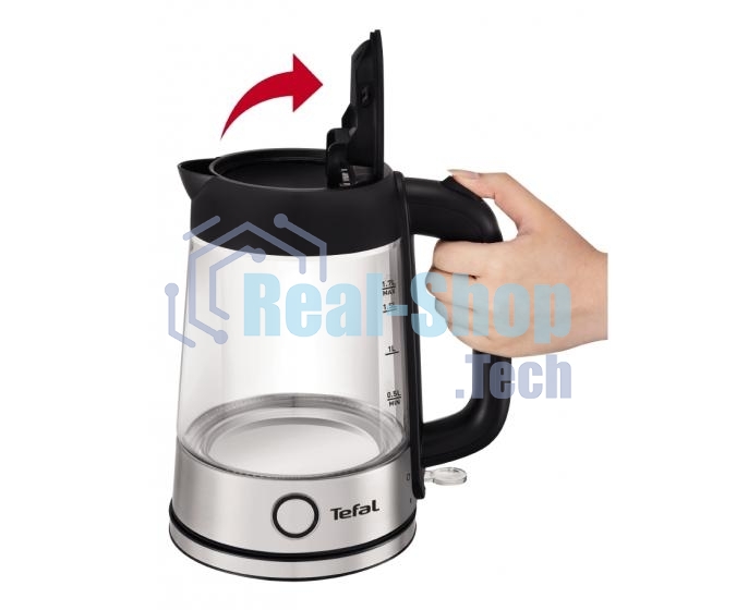 Чайник электрический Tefal KI750D30 1.7 л, 1700 Вт, серебристый/металл