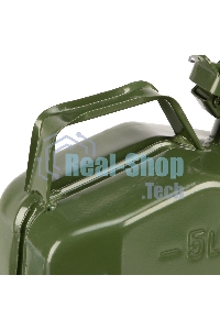 Канистра для топлива, металлическая, 5 литров Россия