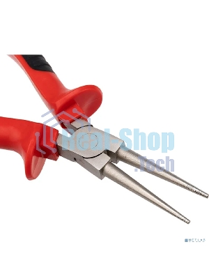 Круглогубцы Rexant 160 мм никелированные, двухкомпонентные рукоятки