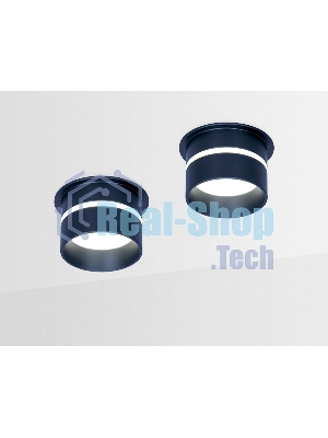 Светильник Ambrella light TN196 BK/S черный/песок GU5.3 D70*60
