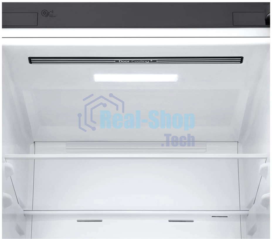 Холодильник LG GA-B509CLSL графитовый двухкамерный 277/107л морозилка снизу, No Frost