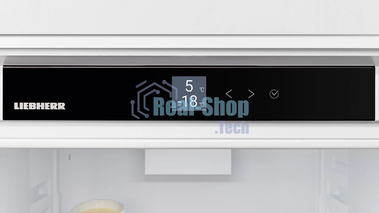 Встраиваемый холодильник Liebherr Pure, ниша 194 см, EasyFresh, МК NoFrost 3 контейнера, сенсорный дисплей Touch, door-on-door.
