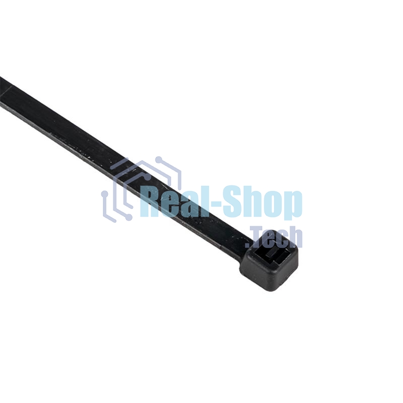 Хомут кабельный 4.8х400 нейл. черн. (уп.100шт) EKF plc-cb-4.8x400