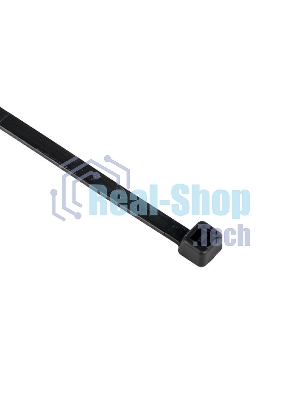 Хомут кабельный 4.8х400 нейл. черн. (уп.100шт) EKF plc-cb-4.8x400