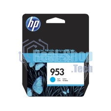 Картридж струйный HP 953 F6U12AE голубой для HP OJP 8710/8715/8720/8730/8210/8725 (630 стр.)