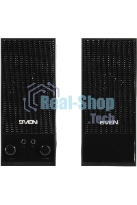 Акустическая система Sven SPS-604 2.0 черный 4Вт