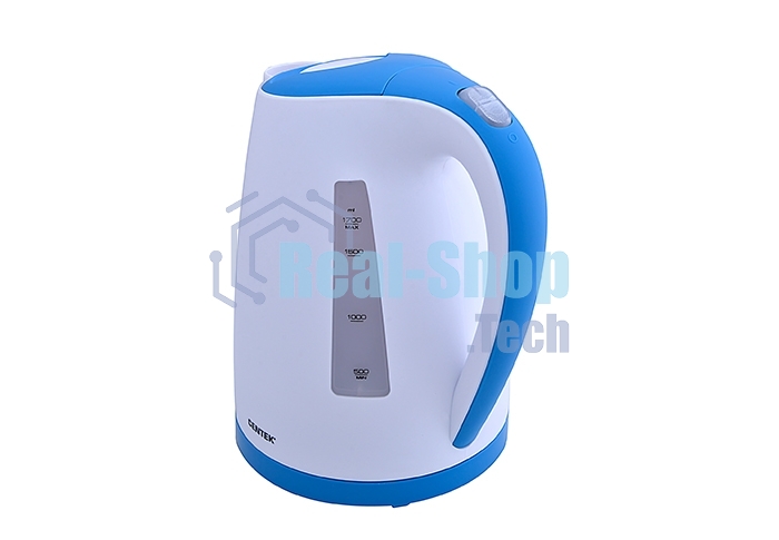 Чайник электрический Centek CT-0026 <White> 1.7л, 2200Вт, LED, матовый корпус, защита от включения без воды