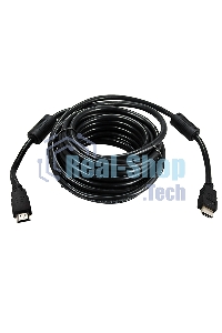 Кабель Rexant HDMI - HDMI 1.4, 20 м, Gold (PVC пакет)