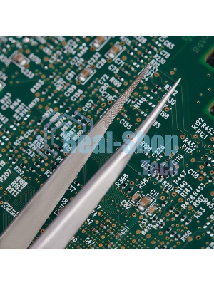 Пинцет прямой, узкий Rexant 140 мм Airy (блистер)