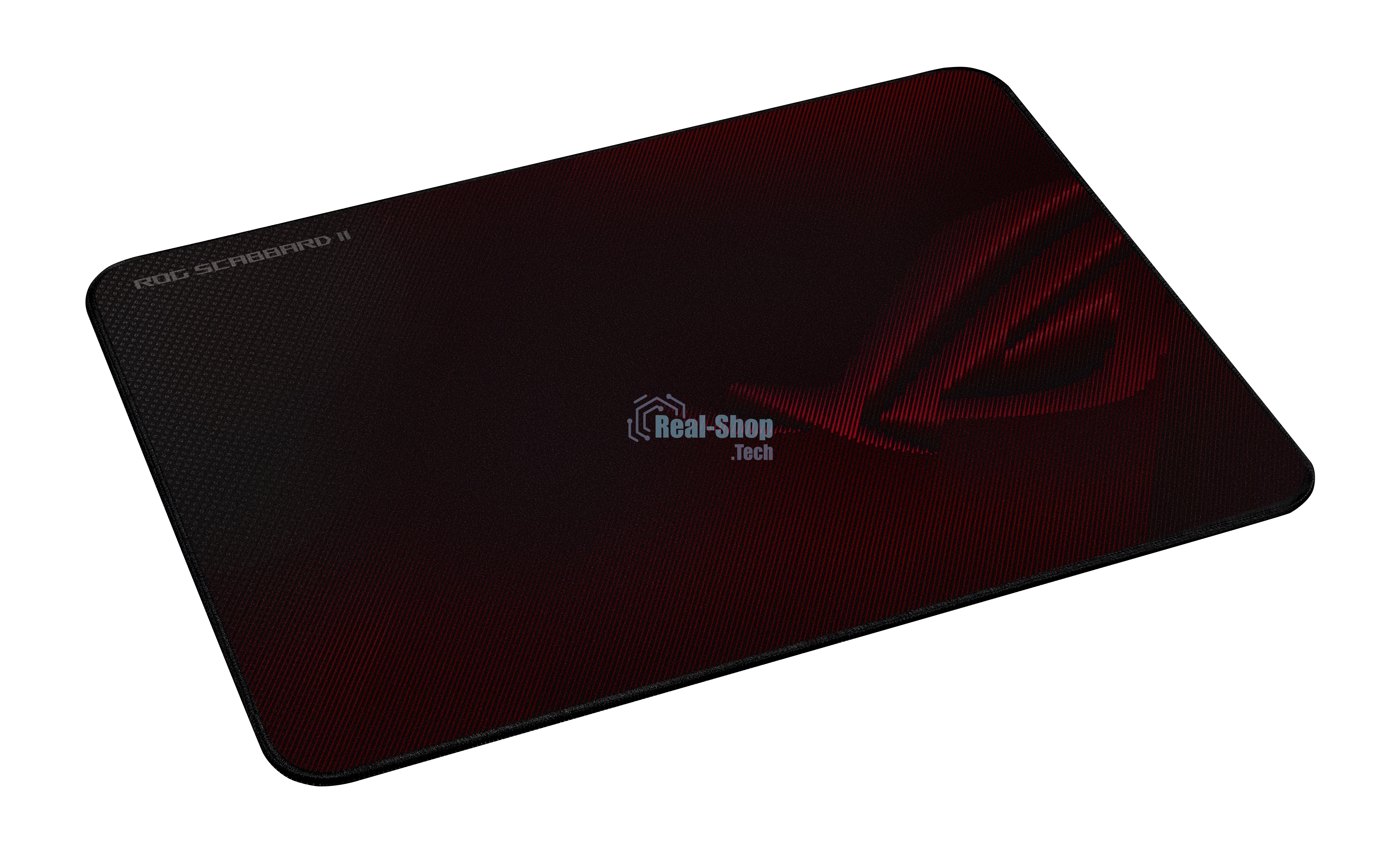 Игровой коврик для мыши ASUS ROG Scabbard II medium (360 x 260 x 3 мм, резина, тканый материал, cиликон, 90MP02H0-BPUA00)