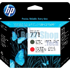 Картридж струйный HP CE017A черный матовый/хроматический красный печатающая головка для HP DJ Z6200