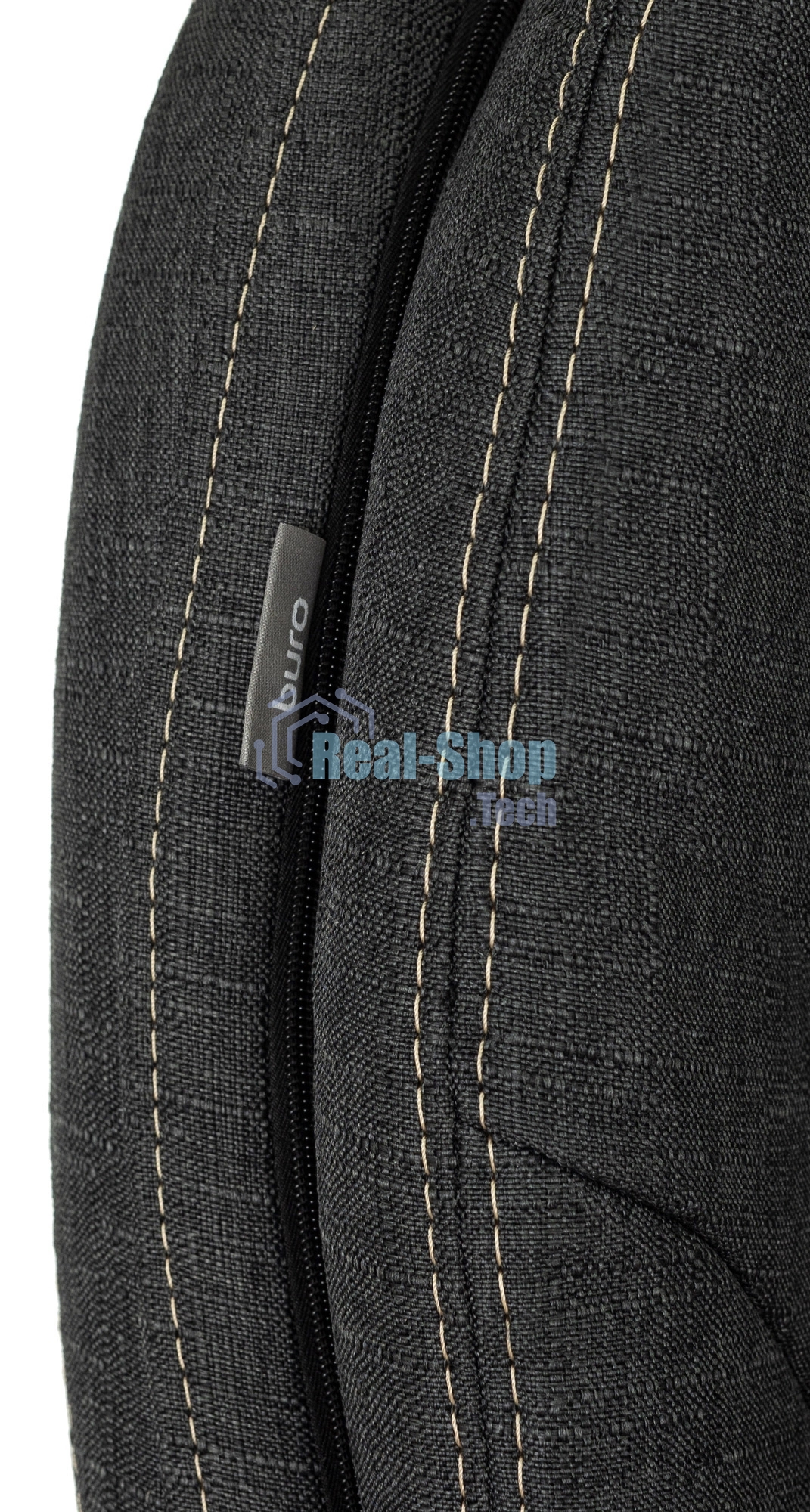 Кресло руководителя Бюрократ CH-868LT Bahama серый, крестовина пластик