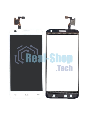 Сенсорное стекло (тачскрин) для Alcatel Idol 2 mini S 6036Y белое