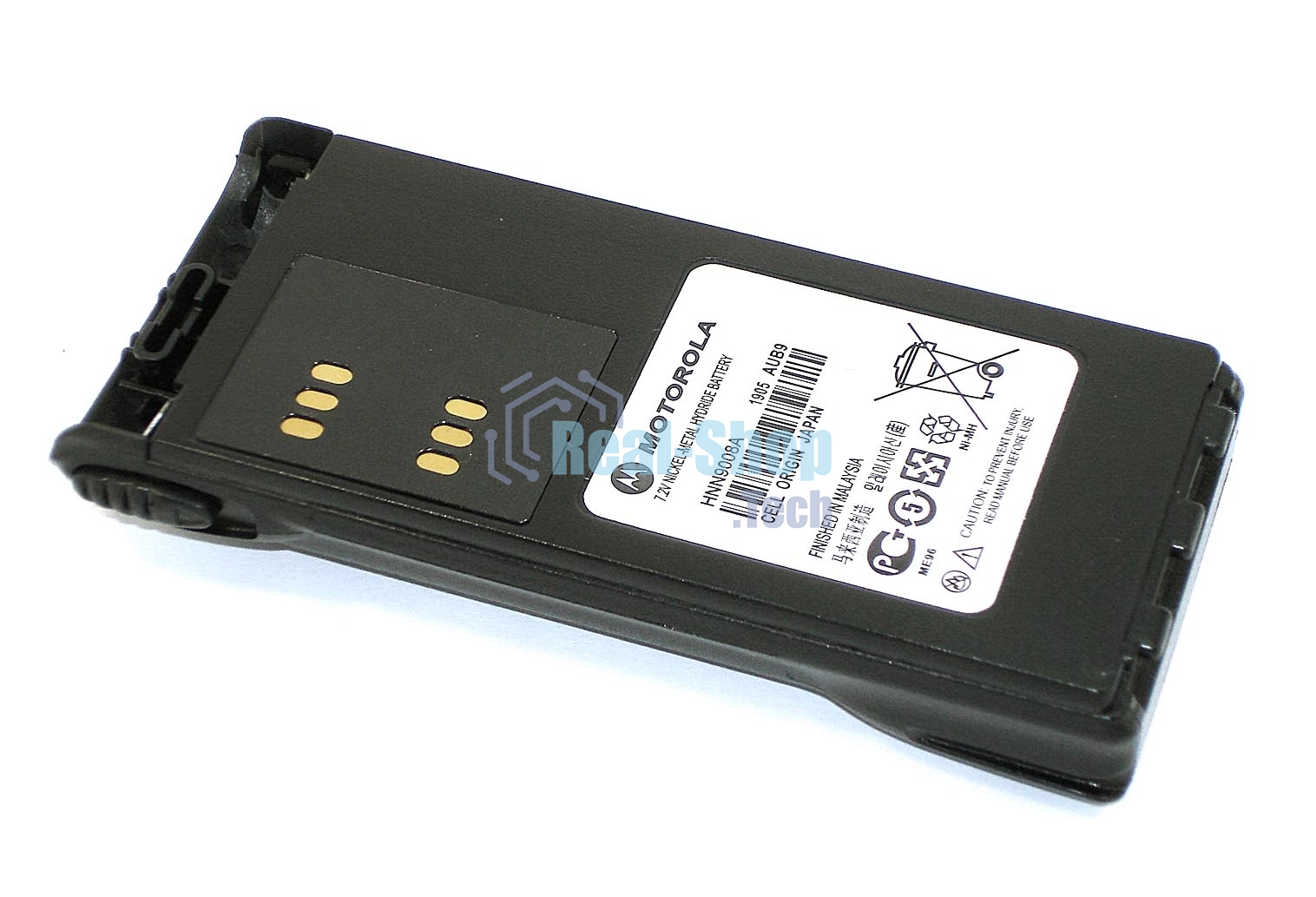 Аккумулятор для Motorola GP340 HT750 HT1200 (HNN4001) 1250mAh 7.2V Ni-Mh