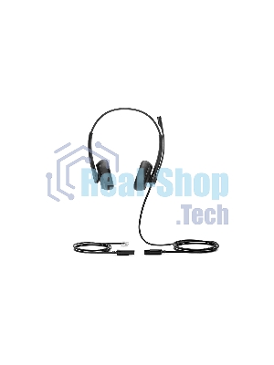Гарнитура Yealink YHS34 Dual чёрный, проводная