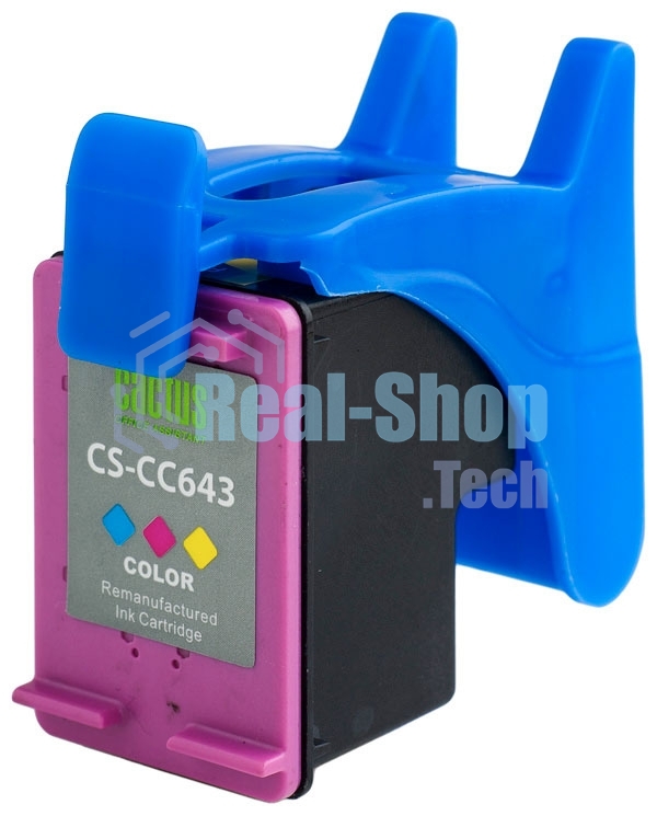 Картридж струйный Cactus CS-CC643 №121 многоцветный (9 мл.) для HP DJ D1663/D2563/D2663/D5563/F2423/F2483/F2493/F4213/F4275/F4283/F4583/PS C4683/C4783