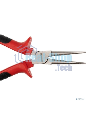 Круглогубцы Rexant 160 мм никелированные, двухкомпонентные рукоятки