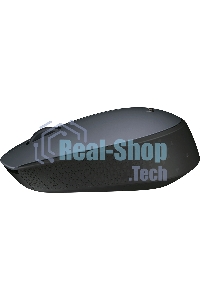 Мышь беспроводная Logitech M170 черный/темно-серый, 1000 dpi, радиоканал, USB, кнопки - 3