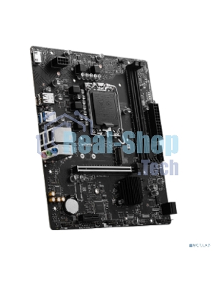 Материнская плата MSI PRO H610M-S DDR4, LGA 1700, Intel H610, 2xDDR4, 2xSATA, 1xM.2, 1xPCIe 4.0 x16, 1xPCIe 3.0 x1, 1xHDMI, 1x1Gb LAN, 4xUSB 2.0, 2xUSB 3.2 Gen 1, 3x3.5 мм, 7.1, Micro-ATX
