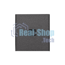 Розетка компьютерная Kranz STRONG компьютерная RJ45 кат6 с/у графит