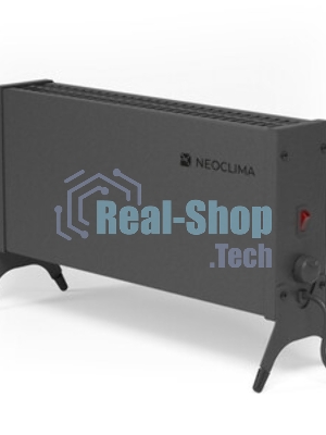 Конвектор электрический Neoclima Nano 1500B черный, 1500 Вт, 20 м2, термостат