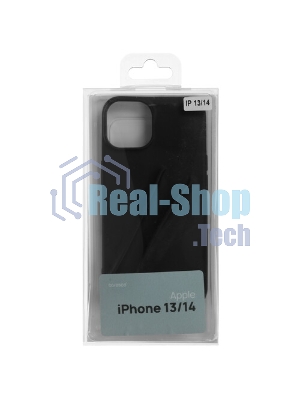 Чехол (клип-кейс) BoraSCO для Apple iPhone 14 черный (70822)