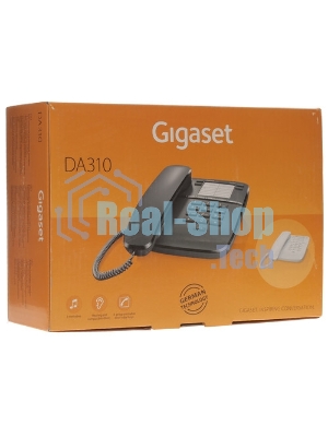 Телефон проводной Gigaset DA260 черный