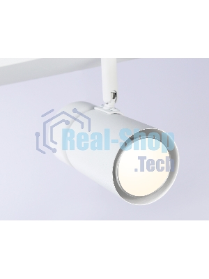 Накладной поворотный спот Ambrella light TA13177/2 WH белый GU10/2 max 12W 295*60*130
