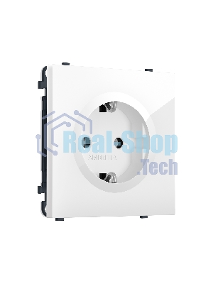 MS106010 Комплект механизма электрической розетки SIGMA Белый глянец 50Hz 2P+E с/з 16A-250V QUANT PRO (SP1060, PR141)