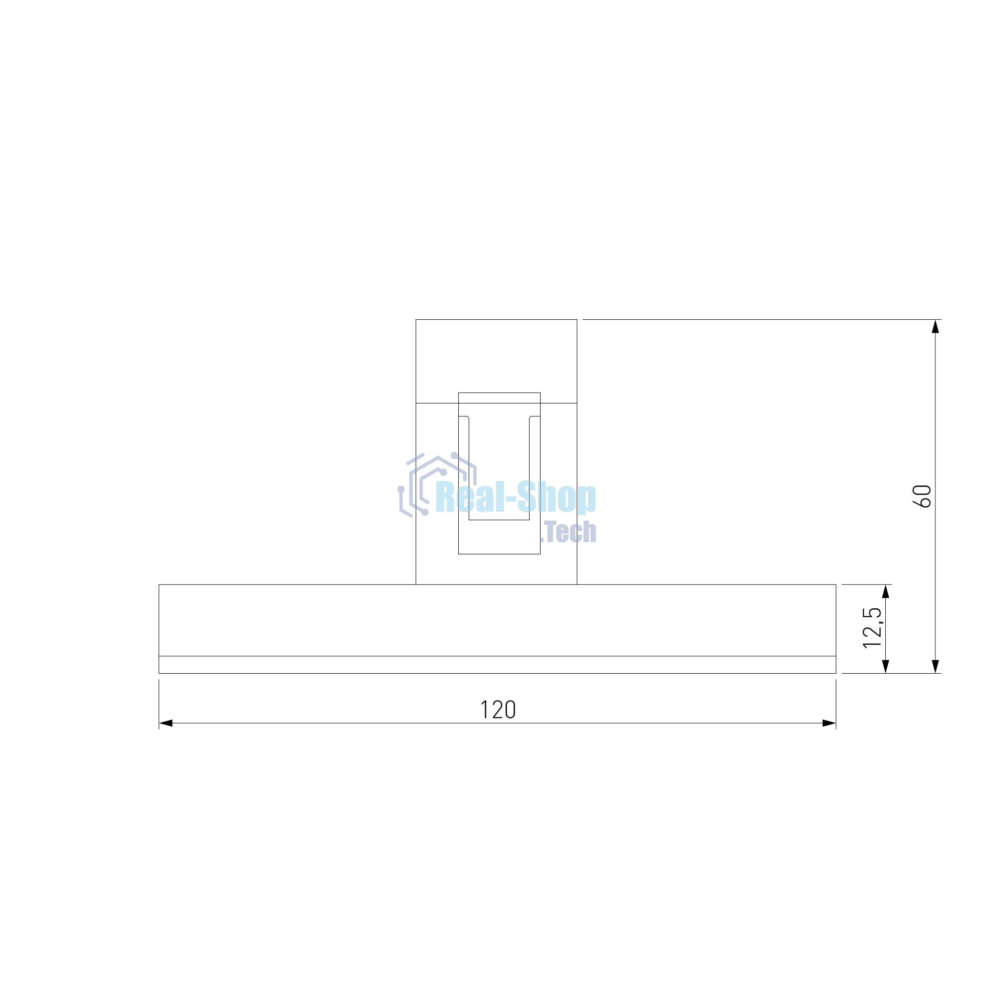 Трековый светильник 85124/01 7W 3000K  (чёрный) Esthetic Magnetic