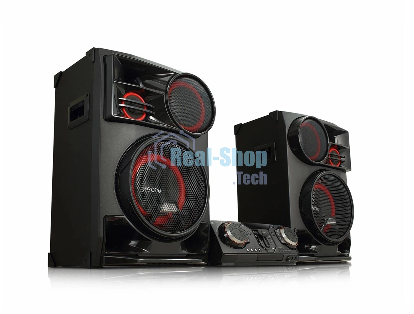 Минисистема LG CL98-FS черный 3500Вт FM USB BT