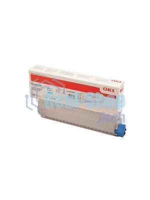 Картридж лазерный Oki C823 голубой 7К