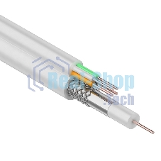 Кабель Rexant ККСВ-В+4х0,5 мм (бухта 100 м) белый