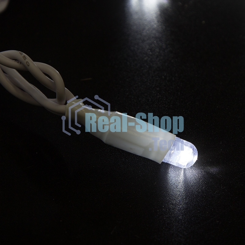 Гирлянда Neon-night Нить 10м, с эффектом мерцания, белый ПВХ, 230В, белый