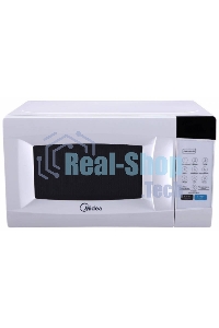 Микроволновая печь Midea EM720CKE белый, 20 л, 700 Вт, переключатели - сенсор